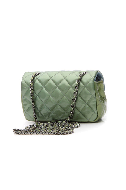 Extra Mini Rectangular Flap Bag - Green - image 3