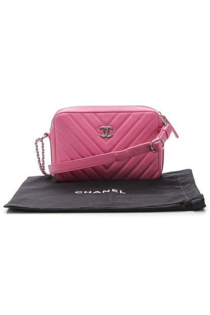 Chanel Promenade Camera Bag - Hot Pink - photo 13