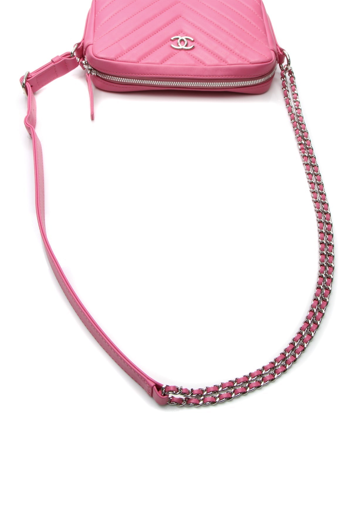 Chanel Promenade Camera Bag - Hot Pink - photo 7