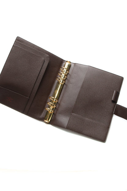 Large Ring Agenda Cover - Damier Ebene - image 4