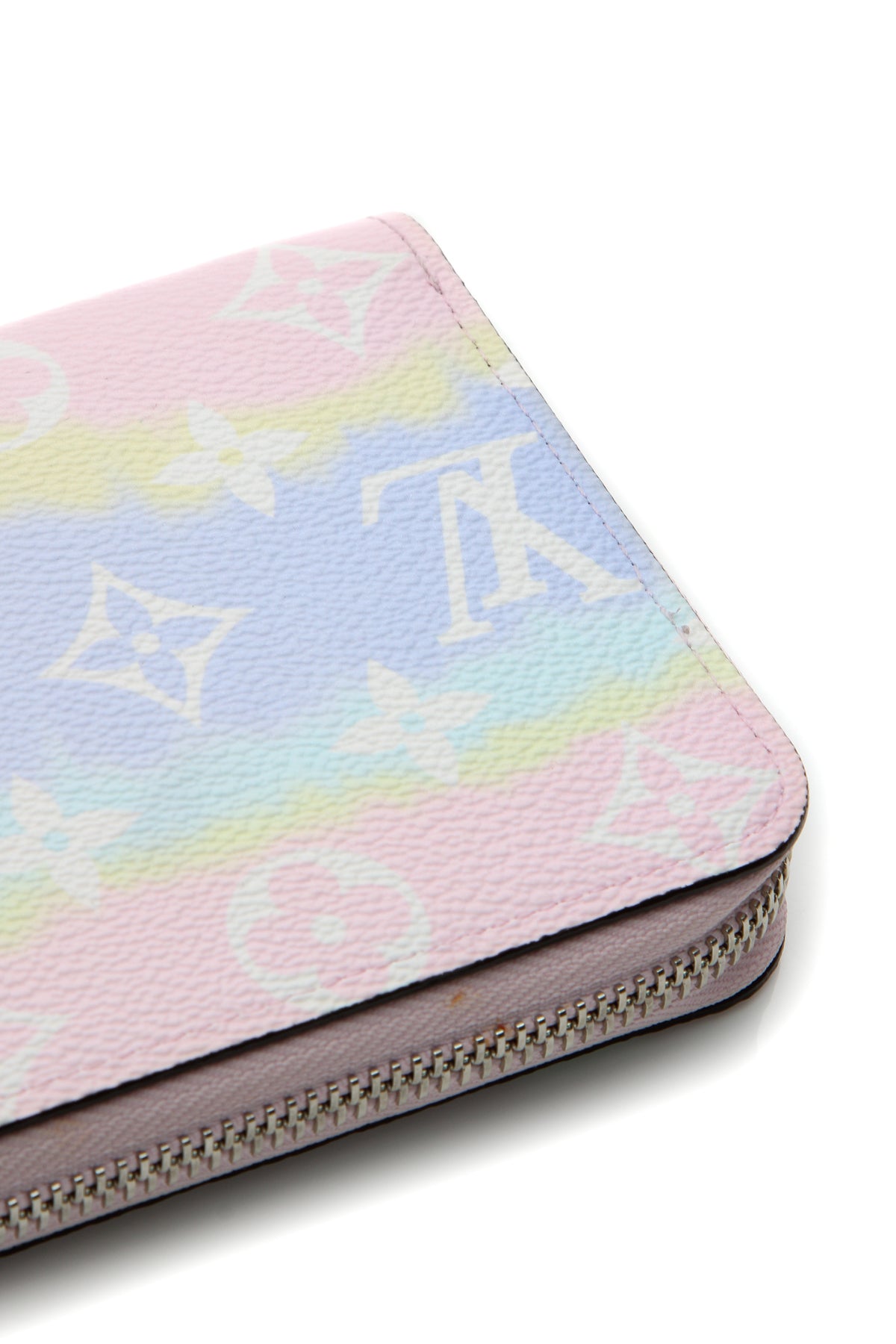 Escale Zippy Wallet - Pastel Multicolor Monogram - image 4
