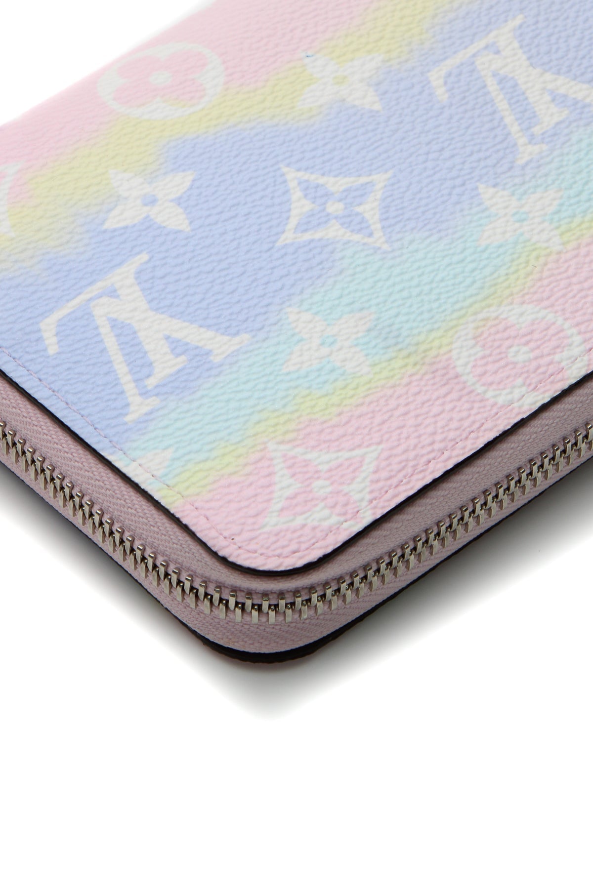 Escale Zippy Wallet - Pastel Multicolor Monogram - image 5