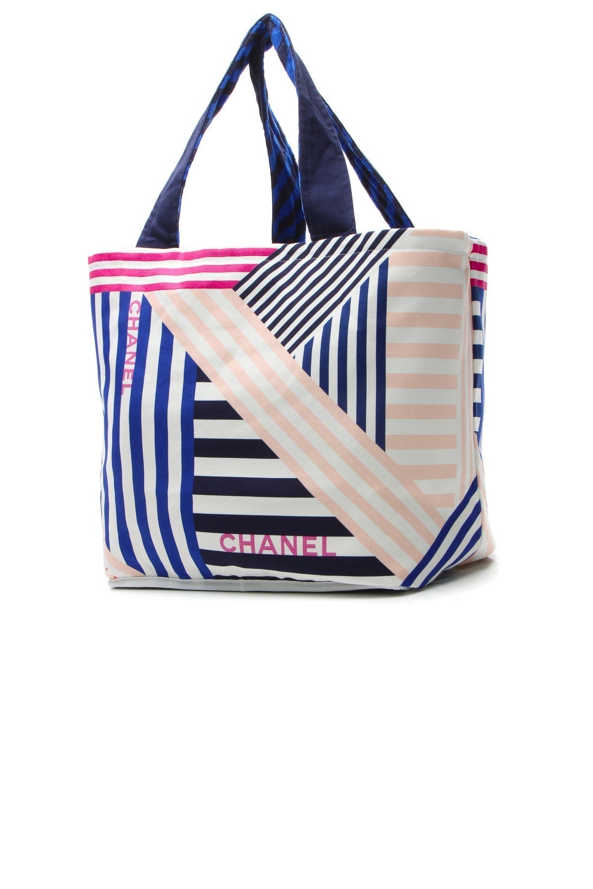 La Pausa Reversible Beach Tote Bag - Blue - image 3