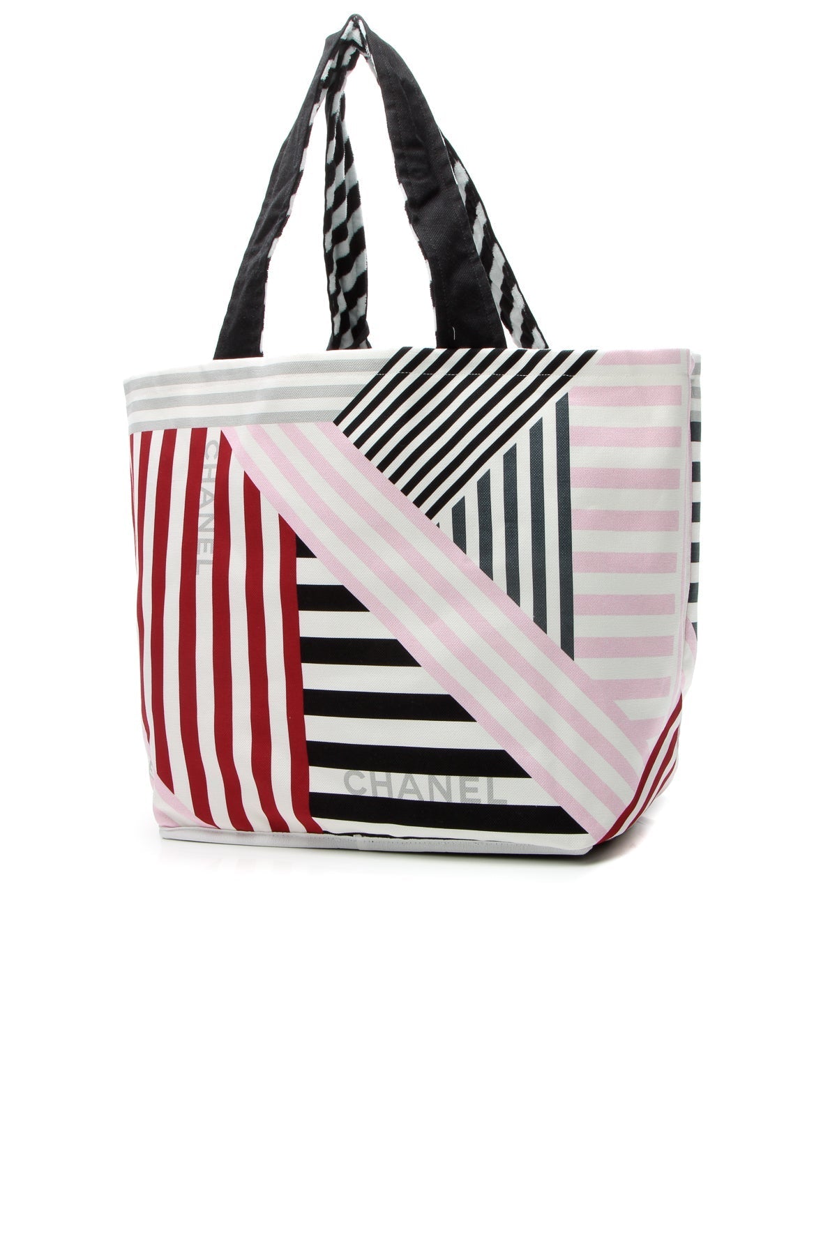 La Pausa Reversible Beach Tote Bag - White - image 4