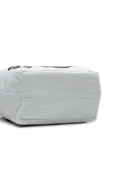 La Pausa Reversible Beach Tote Bag - White - image 5