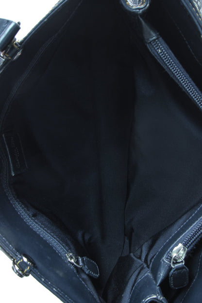 Vintage Trotter Horizontal Tote Bag - Navy - image 8