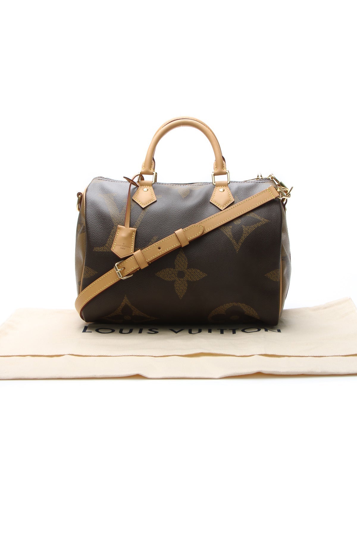 Speedy 30 Bandouliere Bag - Giant Monogram - image 10