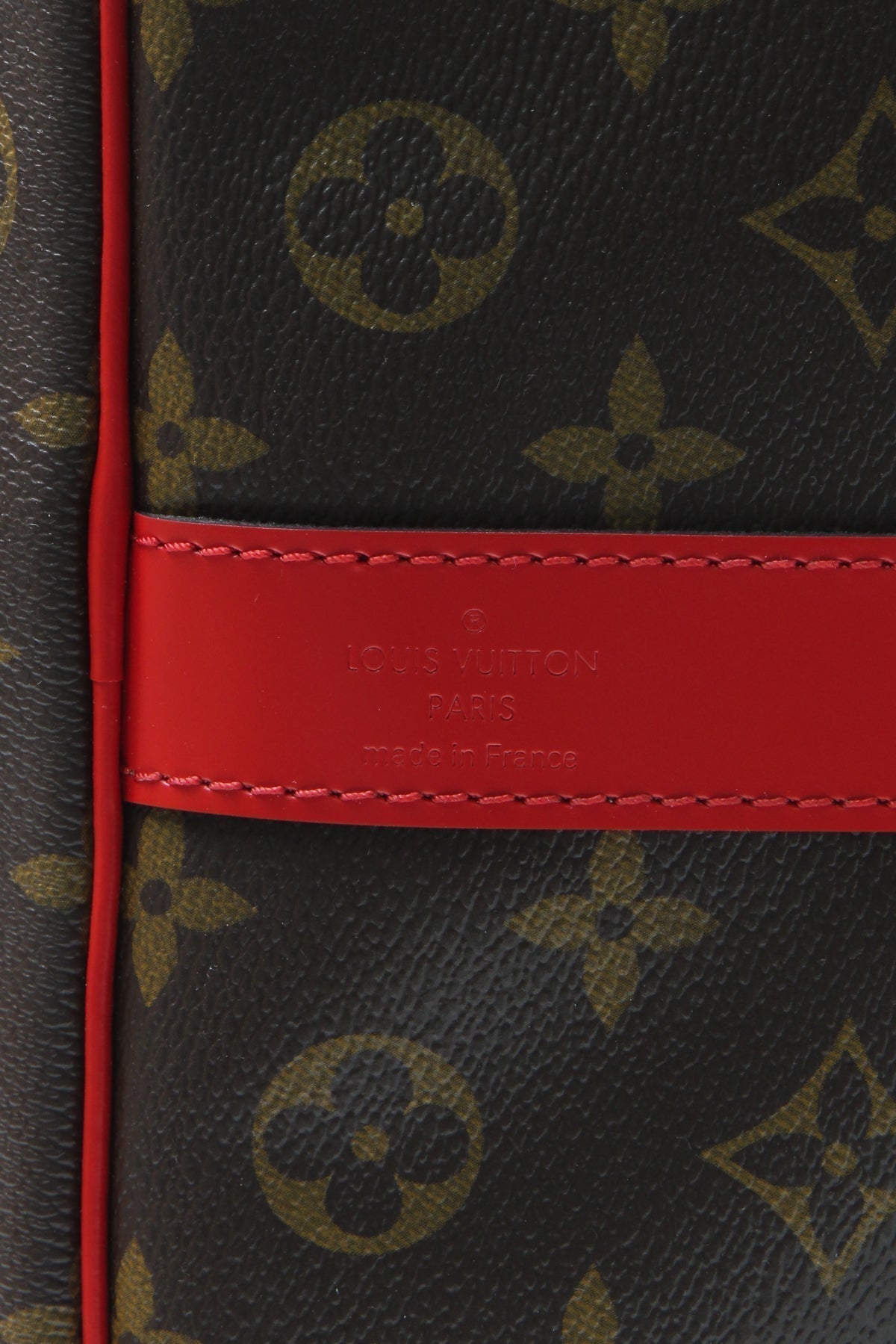 Louis Vuitton Keepall Bandouliere 50 Travel Bag - Monogram/Coquelicot - photo 8