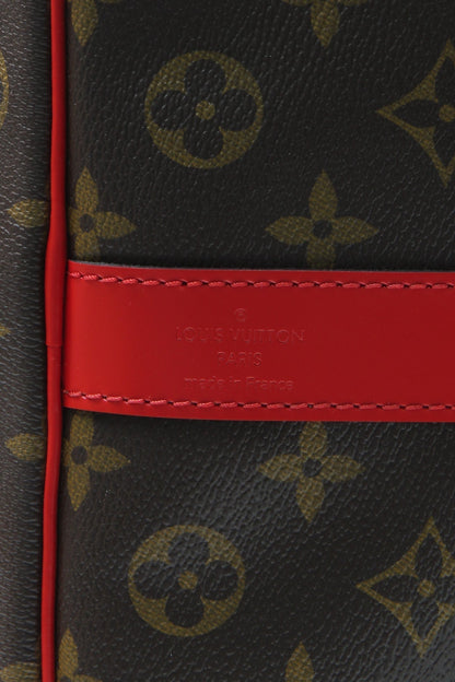 Louis Vuitton Keepall Bandouliere 50 Travel Bag - Monogram/Coquelicot - photo 8