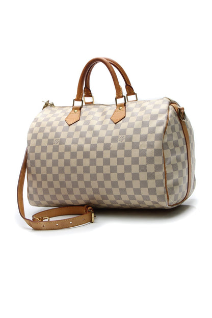 Louis Vuitton Speedy Bandouliere 35 Bag - Damier Azur - photo 3