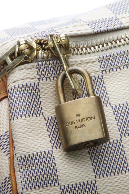 Speedy Bandouliere 35 Bag - Damier Azur - image 9