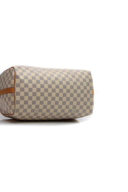 Louis Vuitton Speedy Bandouliere 35 Bag - Damier Azur - photo 4