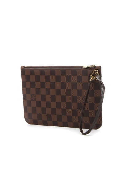 Louis Vuitton Neverfull Pouch Wristlet - Damier Ebene - photo 3