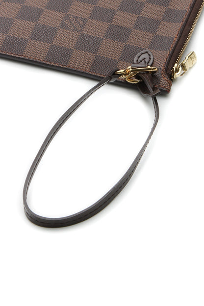 Louis Vuitton Neverfull Pouch Wristlet - Damier Ebene - photo 5