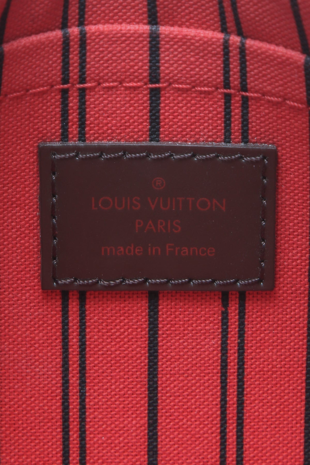 Louis Vuitton Neverfull Pouch Wristlet - Damier Ebene - photo 7