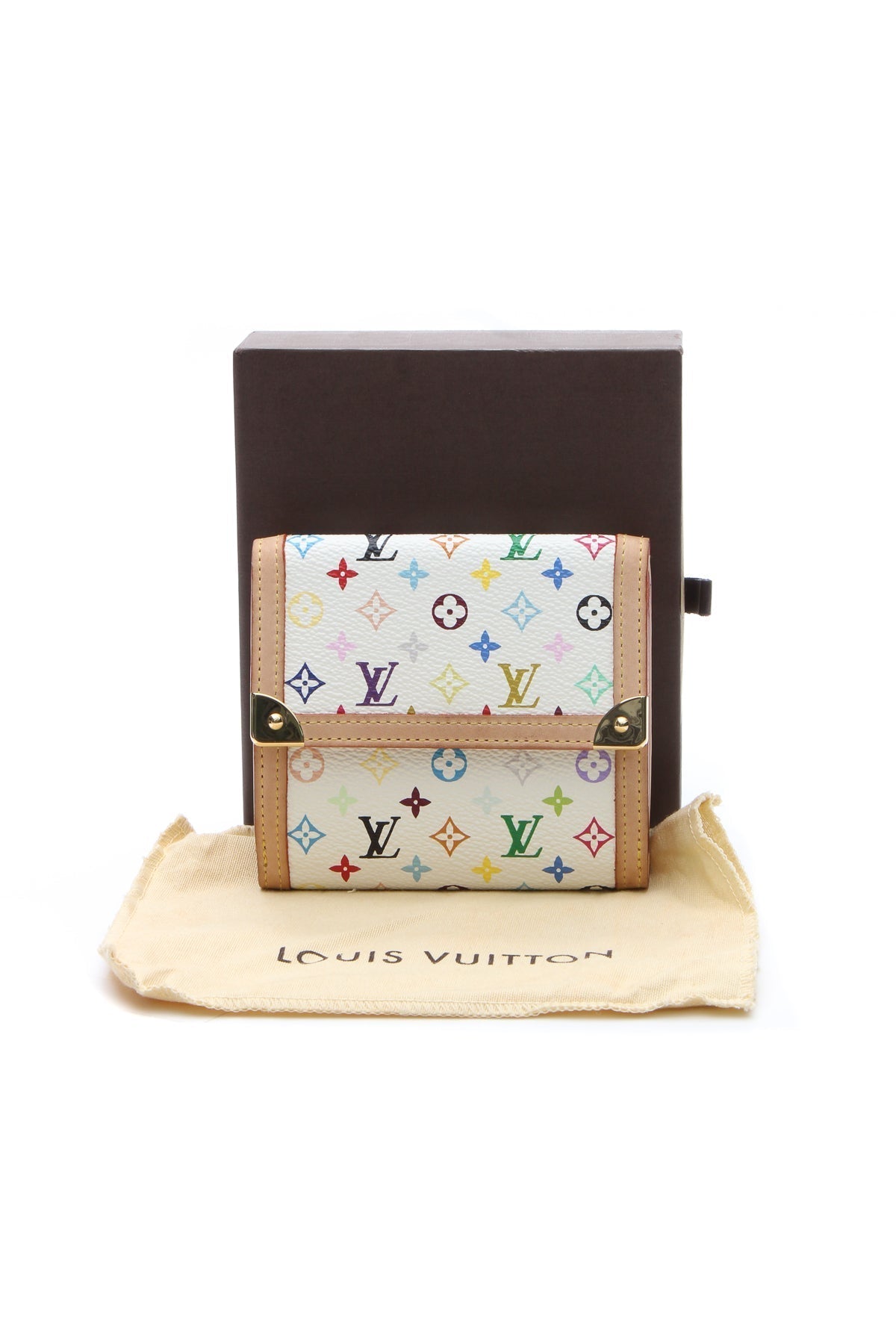 Porte-Monnaie Billets Wallet - White Multicolore Monogram - image 12