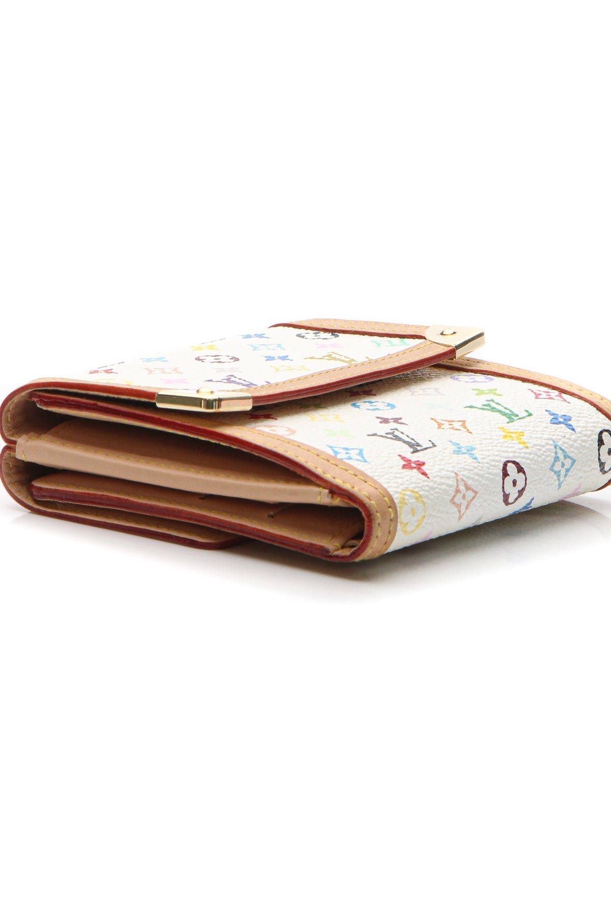 Porte-Monnaie Billets Wallet - White Multicolore Monogram - image 4