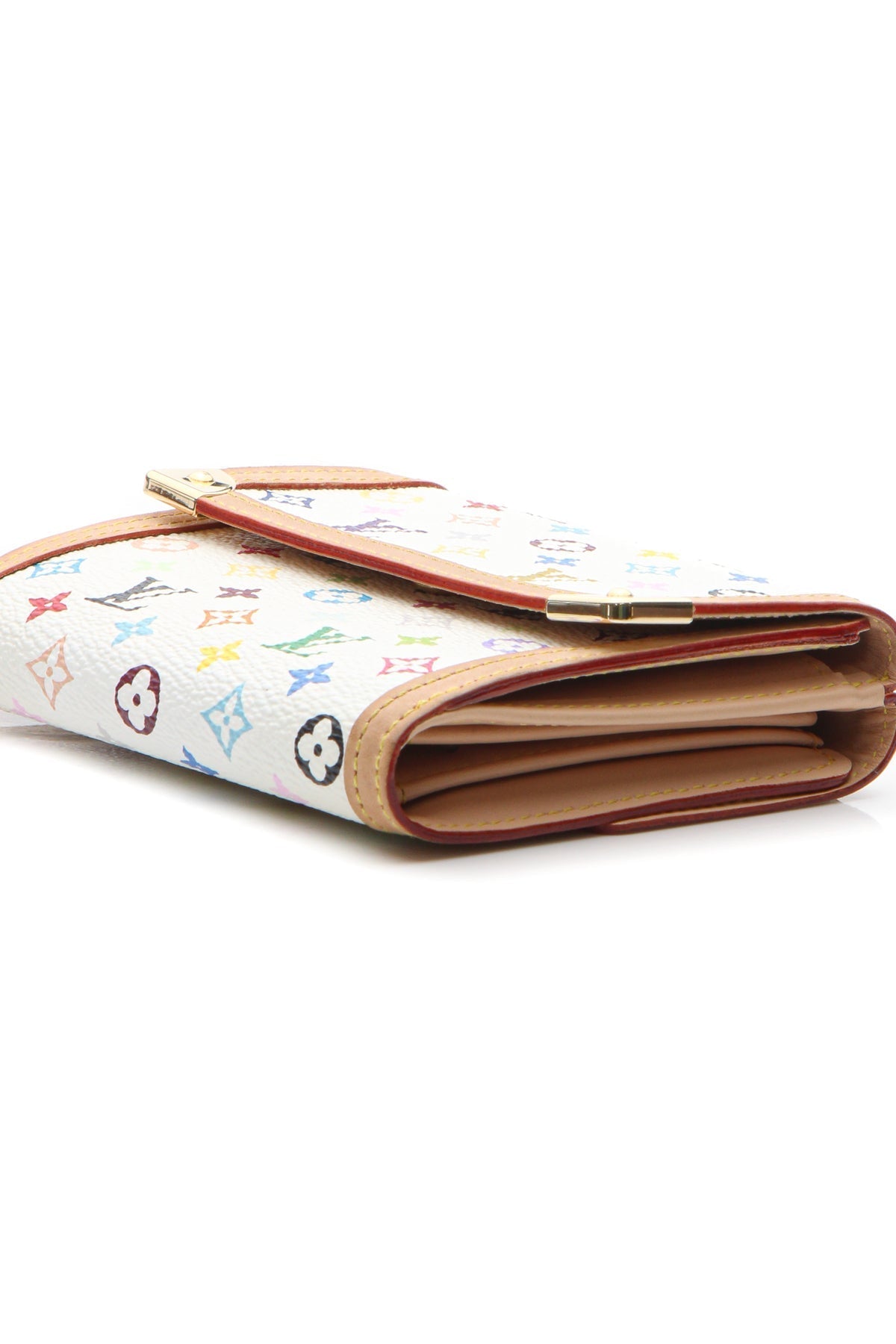 Porte-Monnaie Billets Wallet - White Multicolore Monogram - image 5