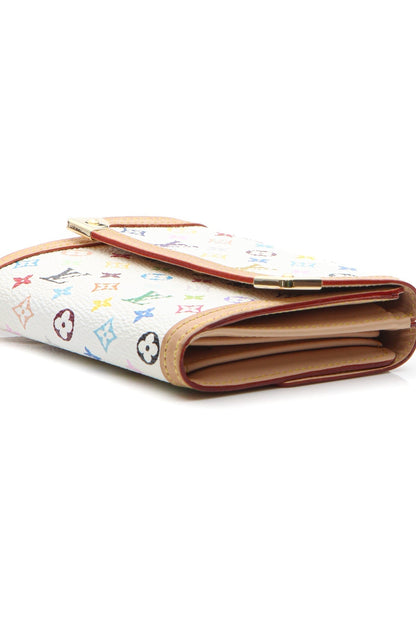 Porte-Monnaie Billets Wallet - White Multicolore Monogram - image 5