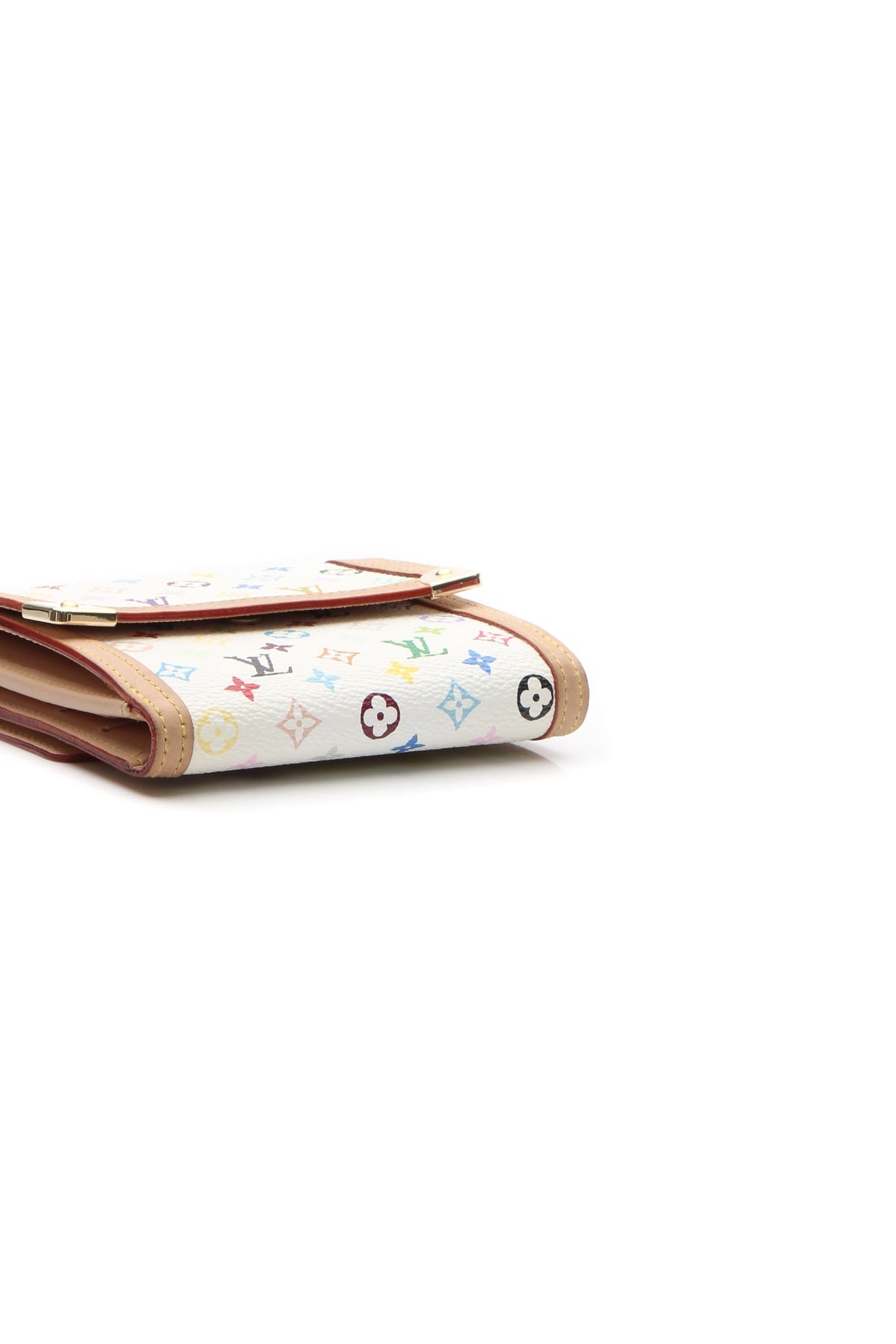 Porte-Monnaie Billets Wallet - White Multicolore Monogram - image 3