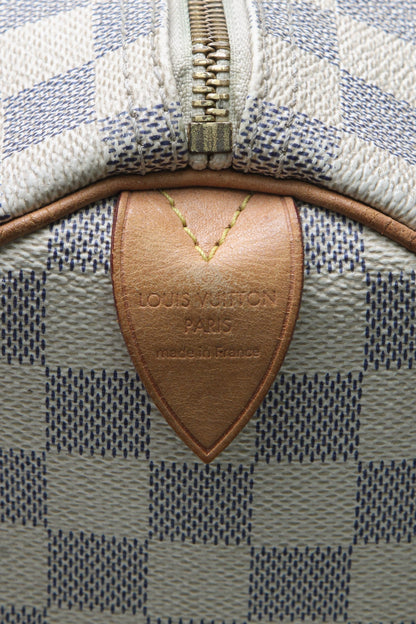 Louis Vuitton Speedy 30 Bag - Damier Azur - photo 9