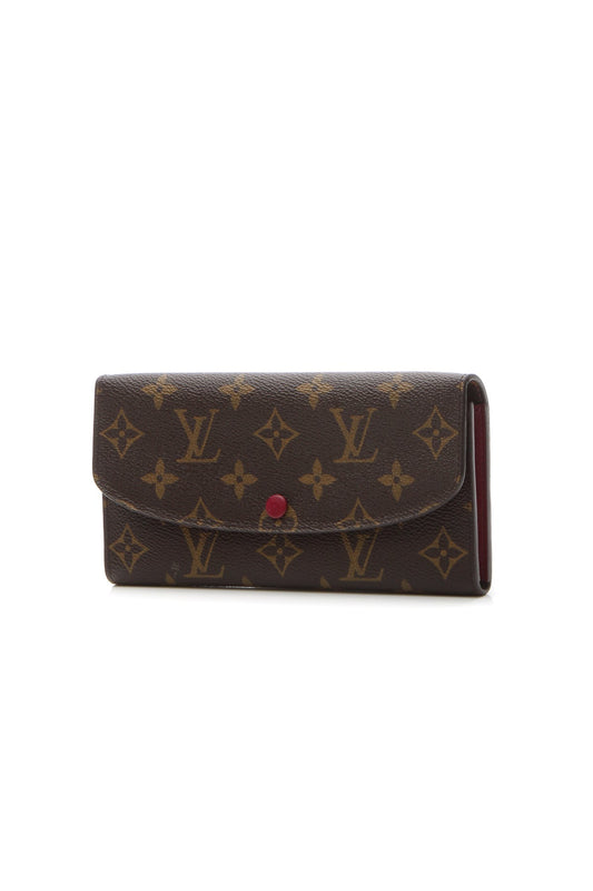 Emilie Wallet - Monogram/Fuchsia - image 1