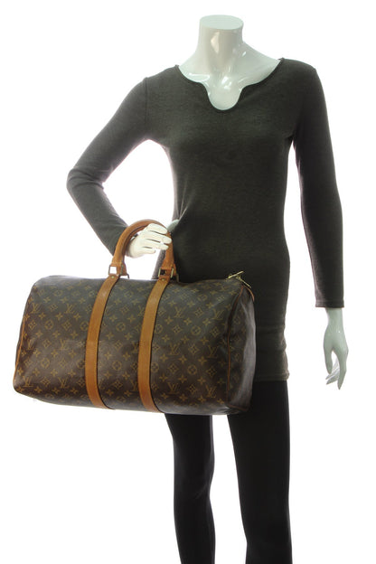 Vintage Keepall 45 Travel Bag - Monogram - image 2