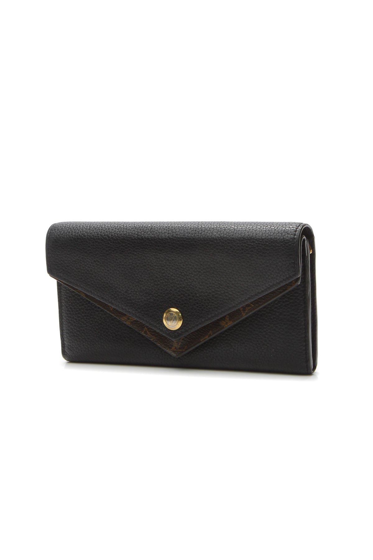 Double V Wallet - Black/Monogram - image 1
