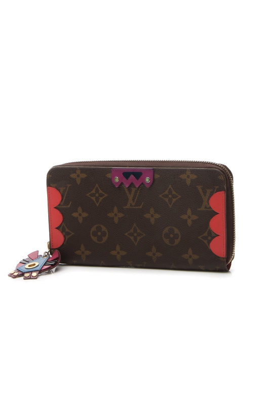 Totem Zippy Wallet - Flamingo Monogram - image 1