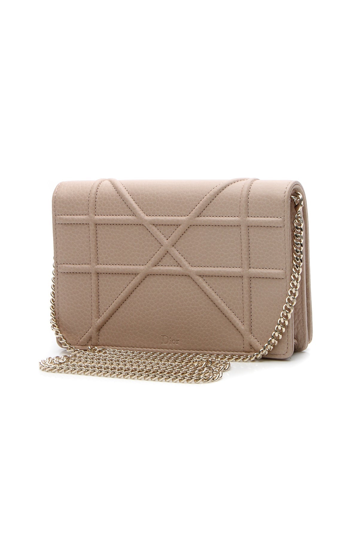 Diorama Wallet on a Chain Bag - Nude - image 3