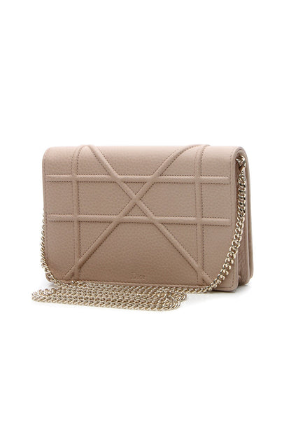 Diorama Wallet on a Chain Bag - Nude - image 3