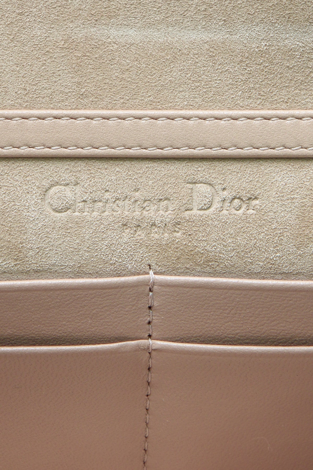 Diorama Wallet on a Chain Bag - Nude - image 8