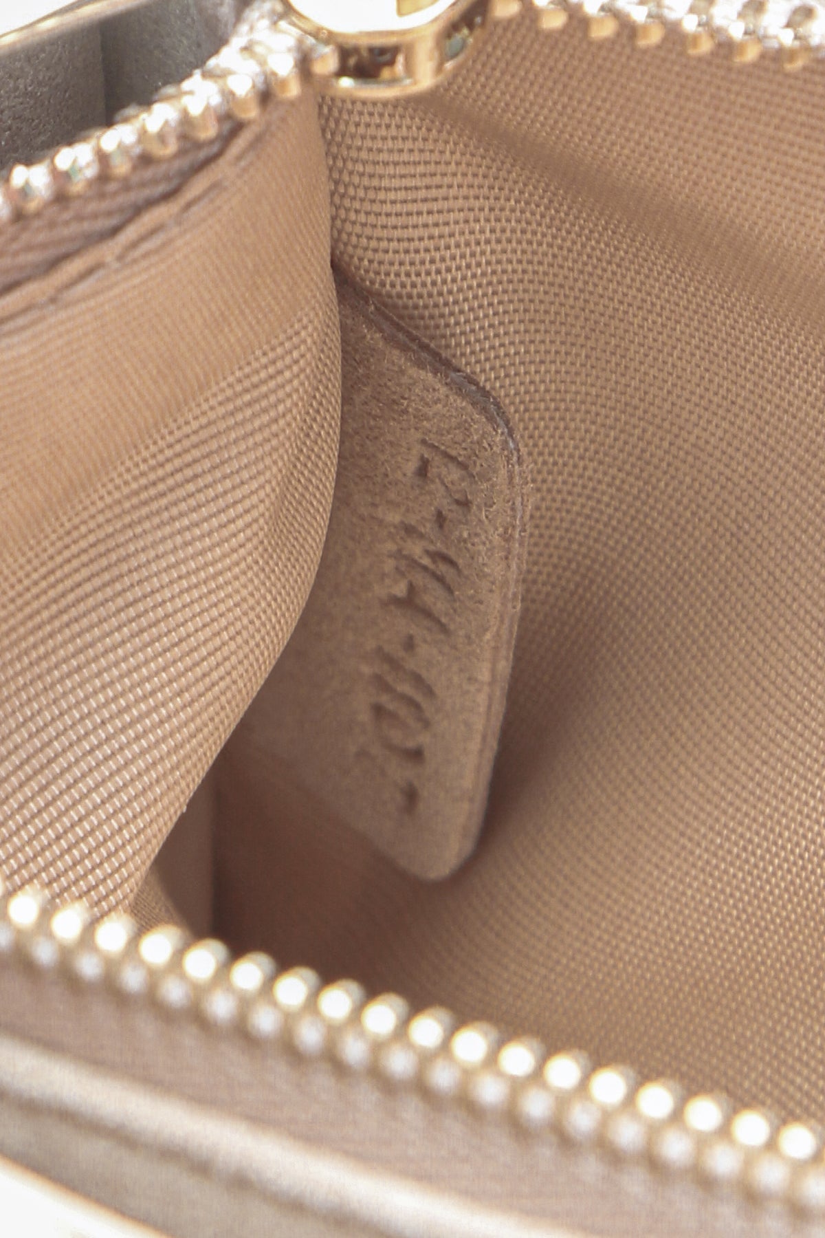 Diorama Wallet on a Chain Bag - Nude - image 10