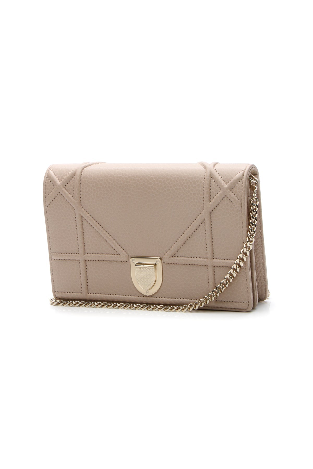 Diorama Wallet on a Chain Bag - Nude - image 1
