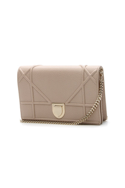 Diorama Wallet on a Chain Bag - Nude - image 1