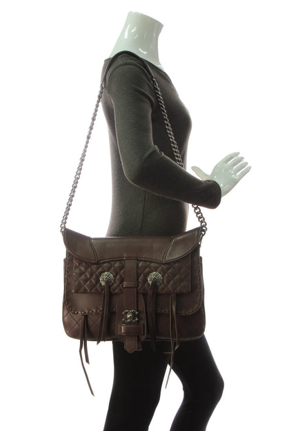 Paris-Dallas Messenger Bag - Brown - image 2