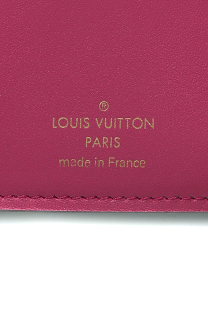 Capucines Compact Wallet - Black/Pink - image 7