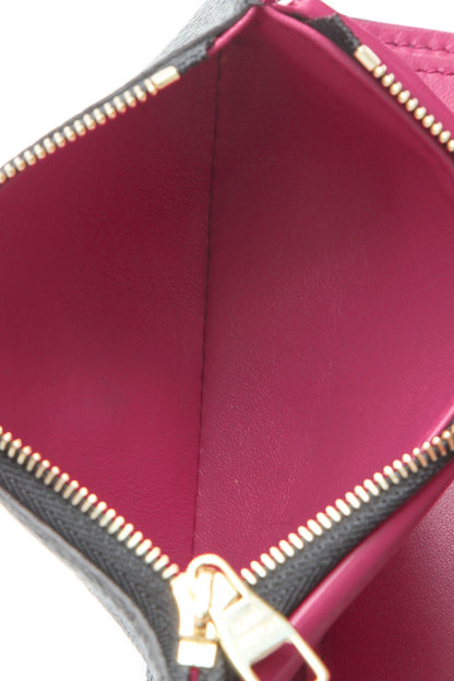 Capucines Compact Wallet - Black/Pink - image 6