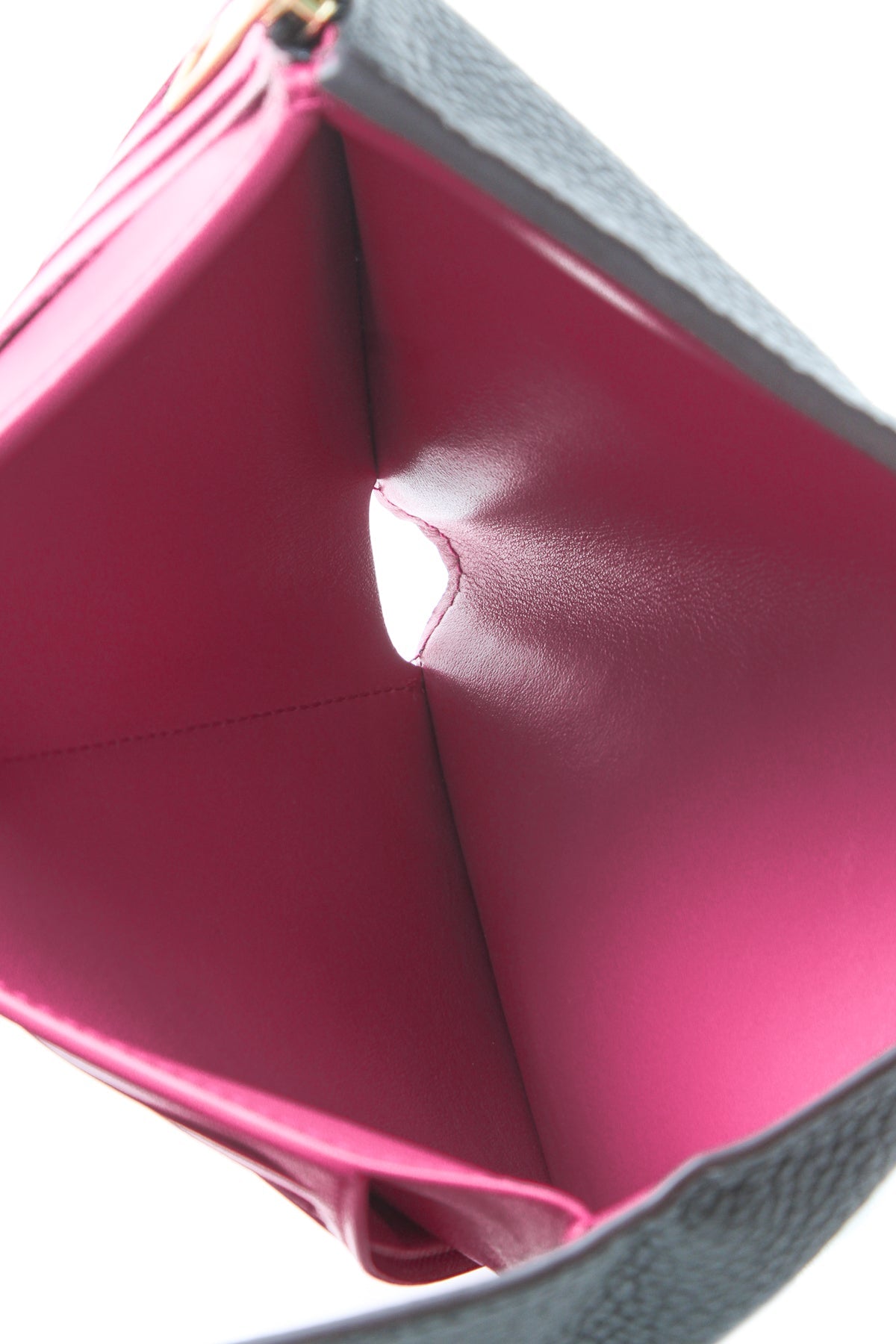 Capucines Compact Wallet - Black/Pink - image 5