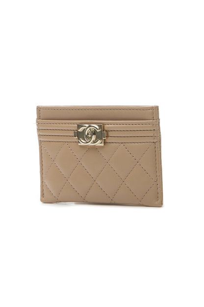 Boy Card Holder - Beige - image 1