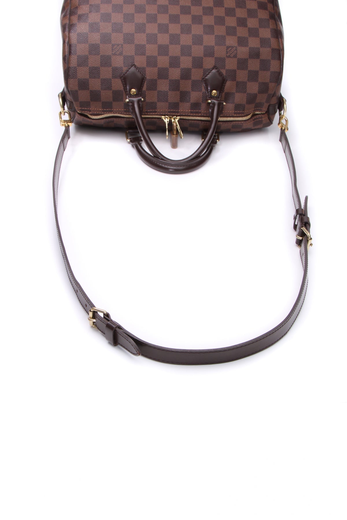 Speedy Bandouliere 30 Bag - Damier Ebene - image 5