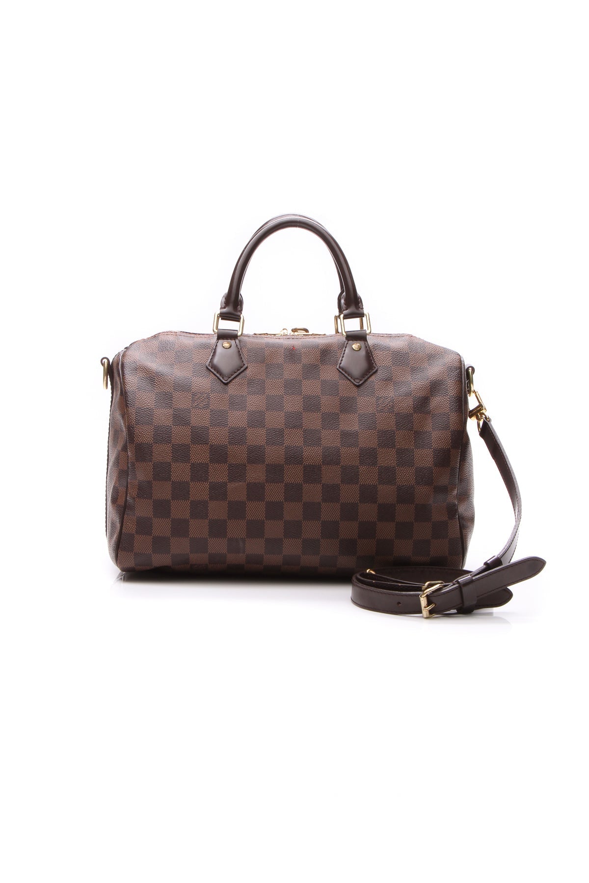 Speedy Bandouliere 30 Bag - Damier Ebene - image 3