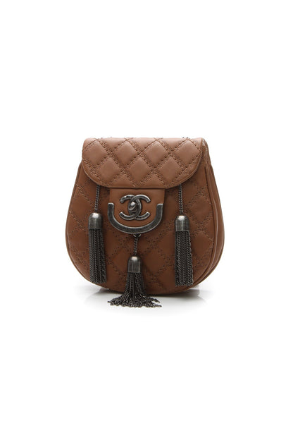 Coco Sporran Tassel Crossbody Bag - Tan - image 1