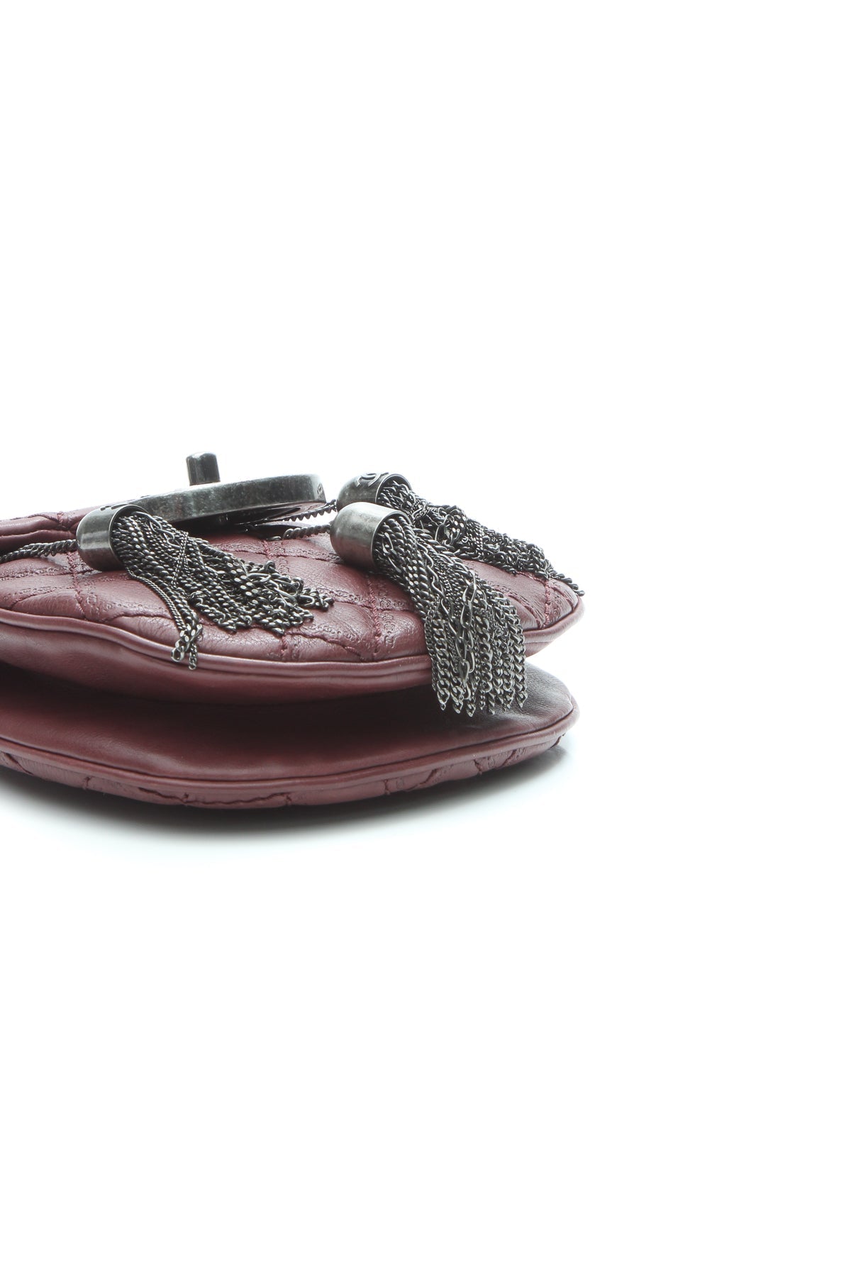 Coco Sporran Tassel Crossbody Bag - Burgundy - image 4