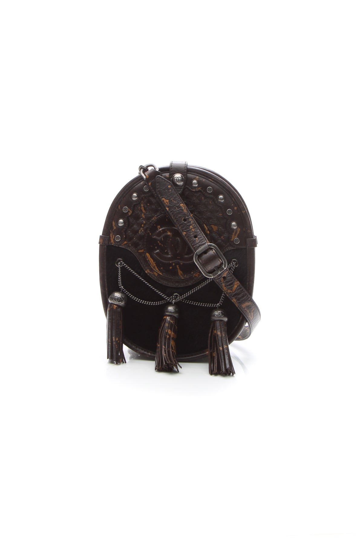 Paris-Edinburgh Crossbody Bag - Dark Brown - image 1