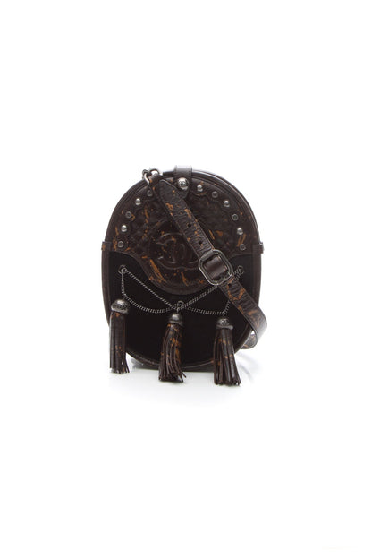 Paris-Edinburgh Crossbody Bag - Dark Brown - image 1