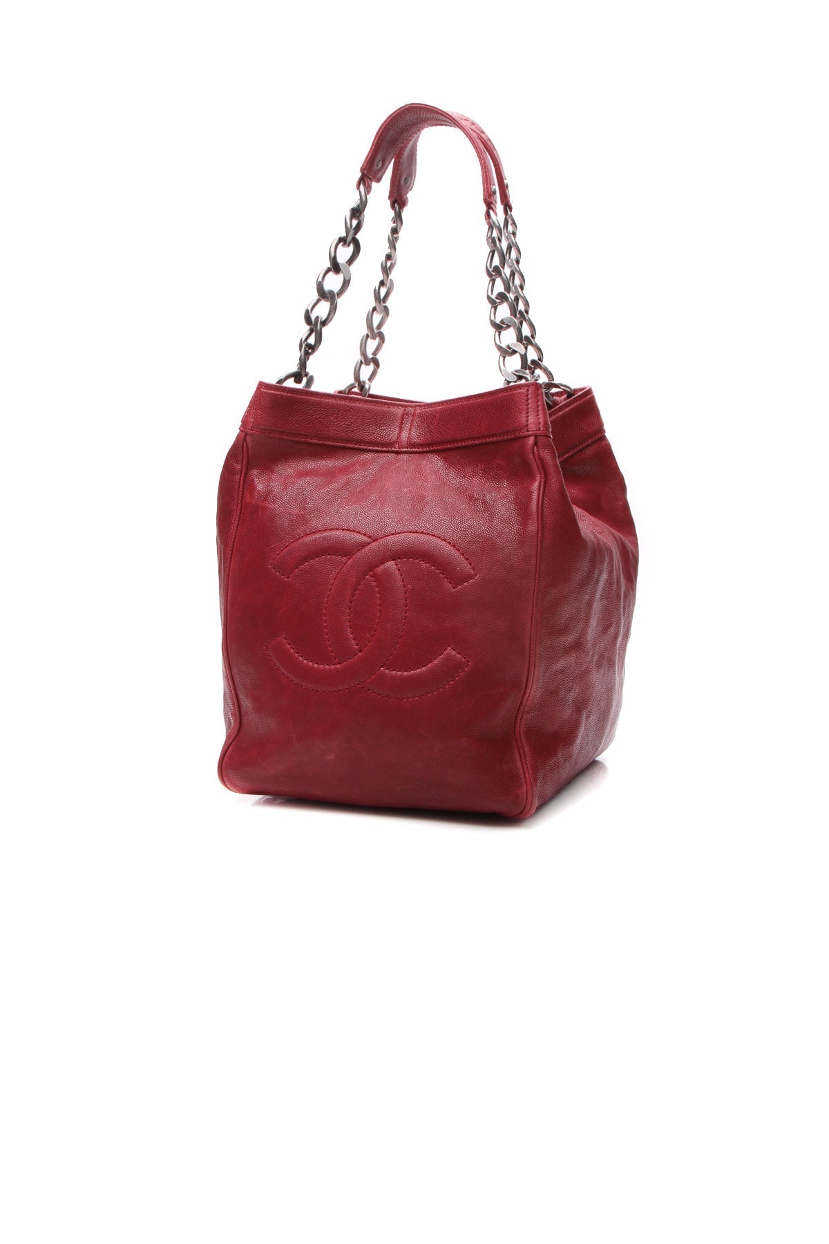 Timeless Chain Bag - Dark Red - image 1