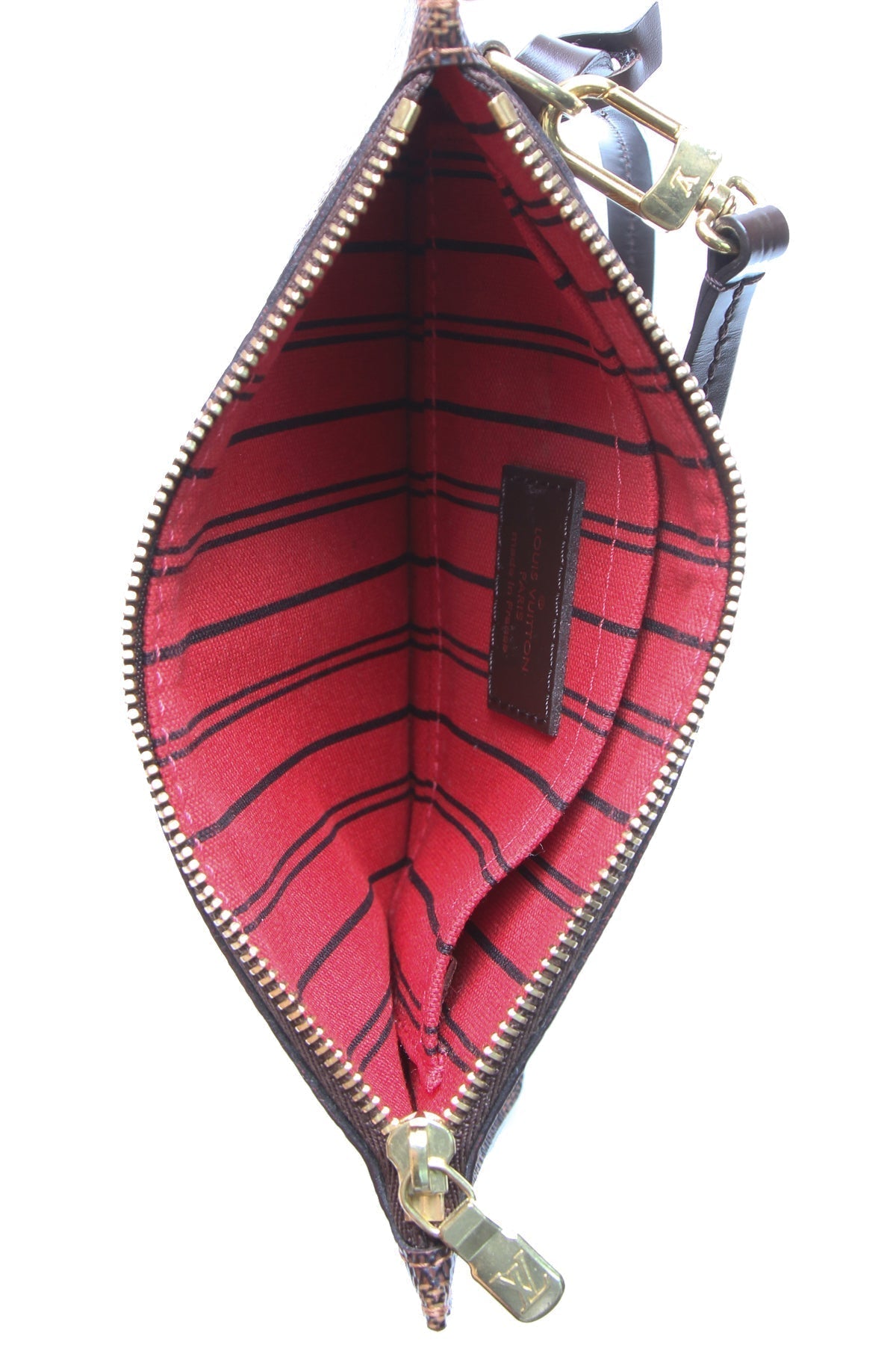 Neverfull PM Pouch Wristlet - Damier Ebene - image 7