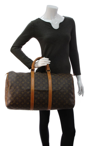 Louis Vuitton Vintage Keepall 50 Travel Bag - Monogram - photo 2
