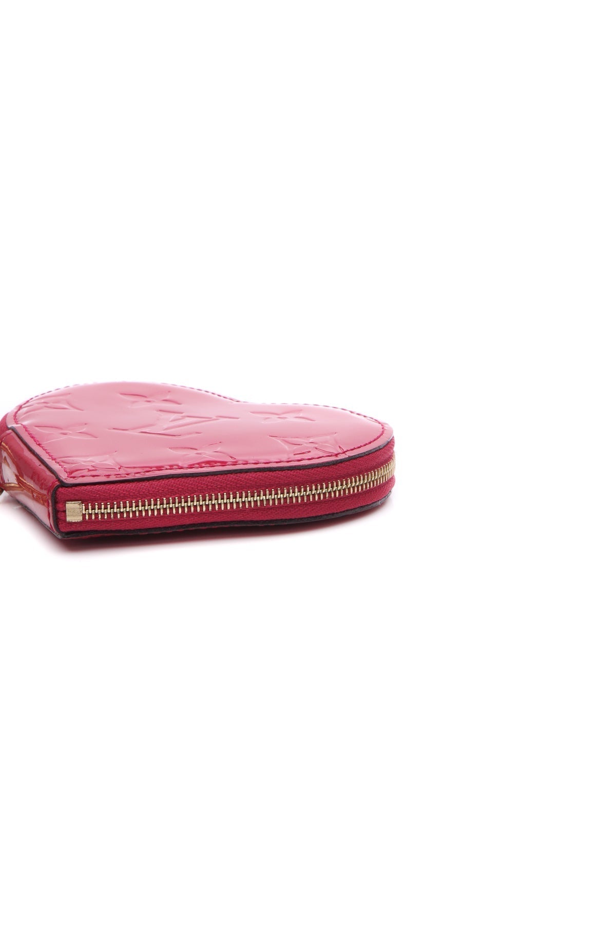 Louis Vuitton Vernis Heart Coin Purse - Rose Indian - photo 3